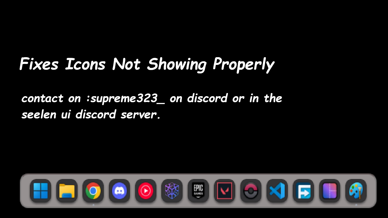 All Icon Fix (Final) - IconPack screenshot - Seelen UI