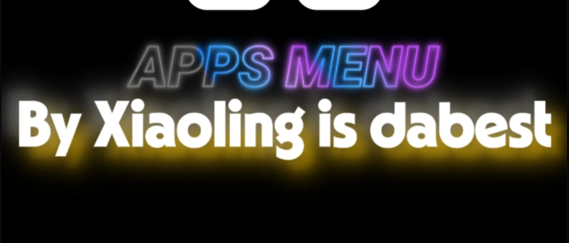 Fully Custom Apps Menu banner