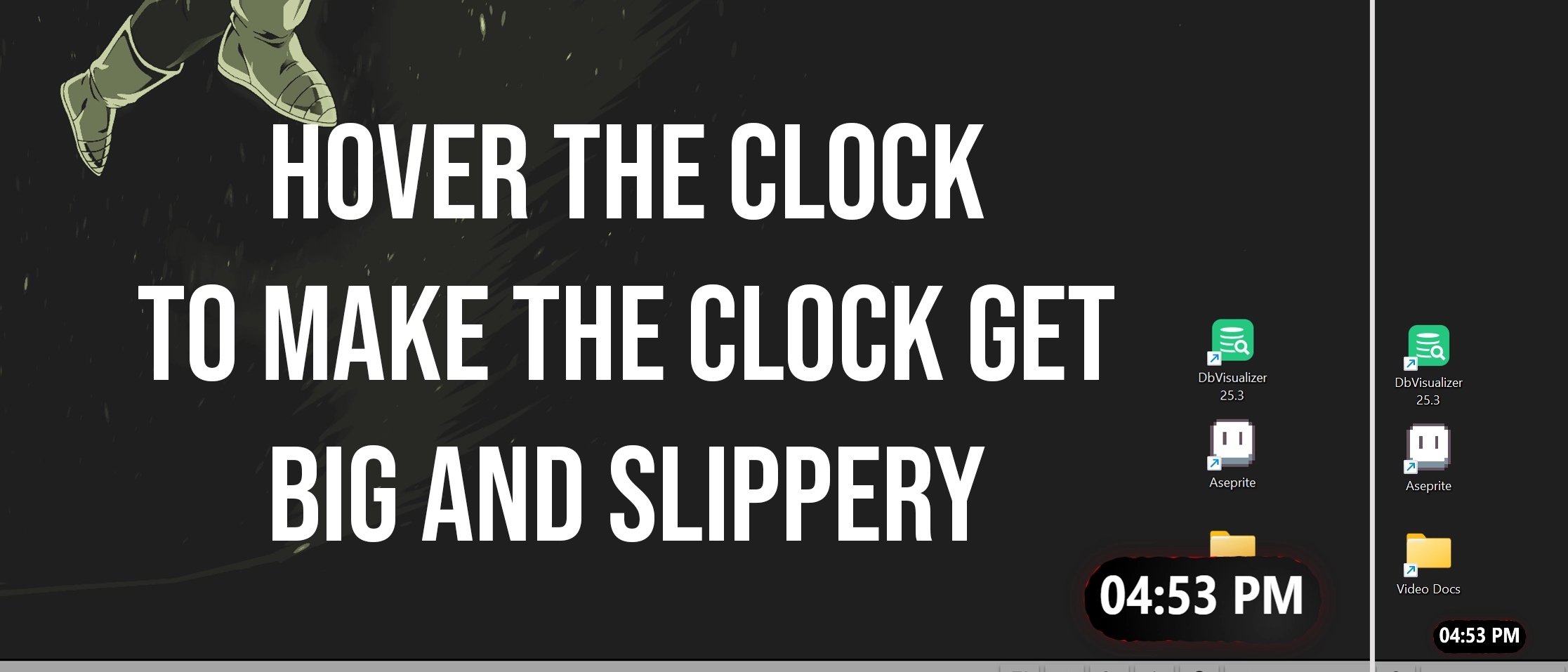 Slippery Clock - Seelen Widget banner