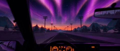 Northern Lights Drive banner