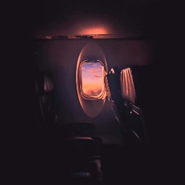 Watching the sunset from 32000ft - Seelen 배경 화면