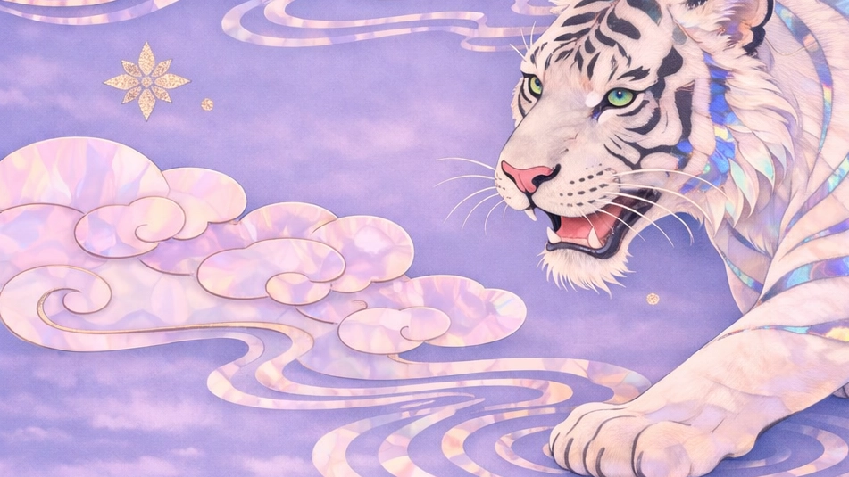 leopardo de la nieves - Wallpaper screenshot - Seelen UI