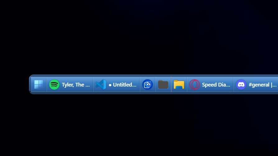 SENTI WIN7 - Theme screenshot - Seelen UI
