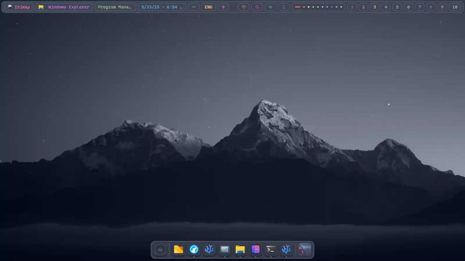 Indiviual Coloring of Toolbar Modules - Theme screenshot - Seelen UI