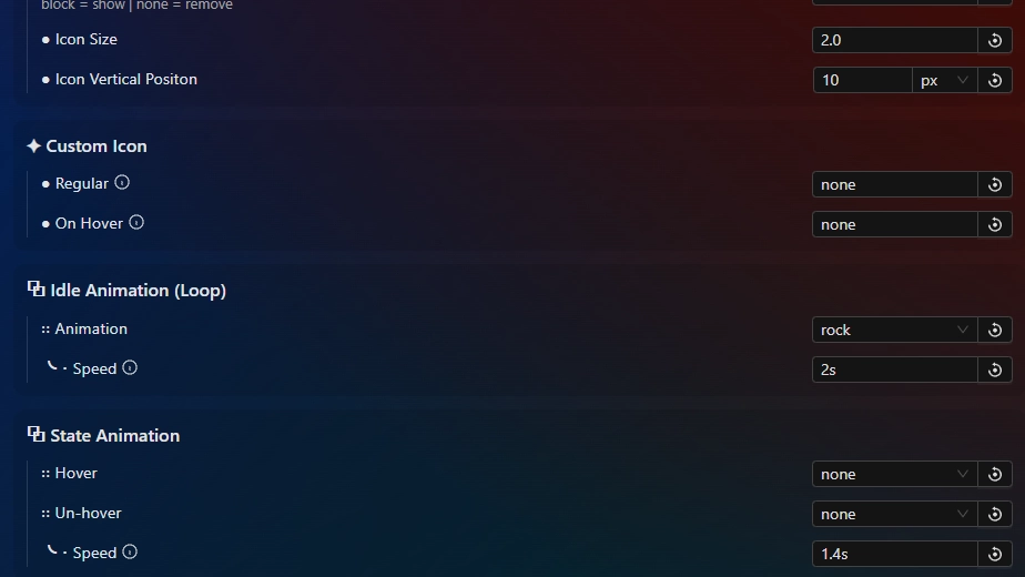 Animated Start Icon Creator - Theme screenshot - Seelen UI