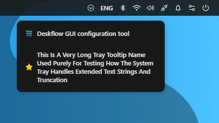 System Tray - Label Wrap - Theme screenshot - Seelen UI