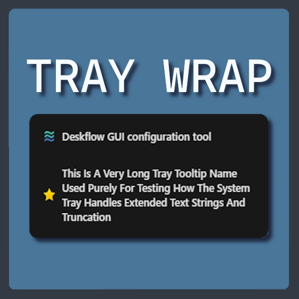 System Tray - Label Wrap - Seelen Tema
