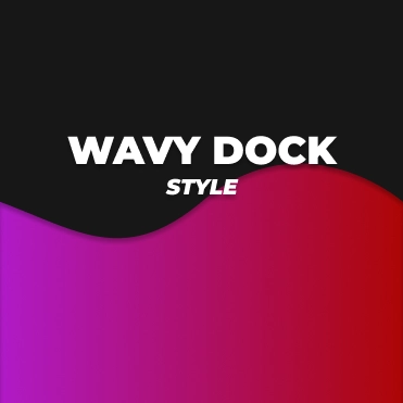 Wavy Dock Style - Seelen Teema