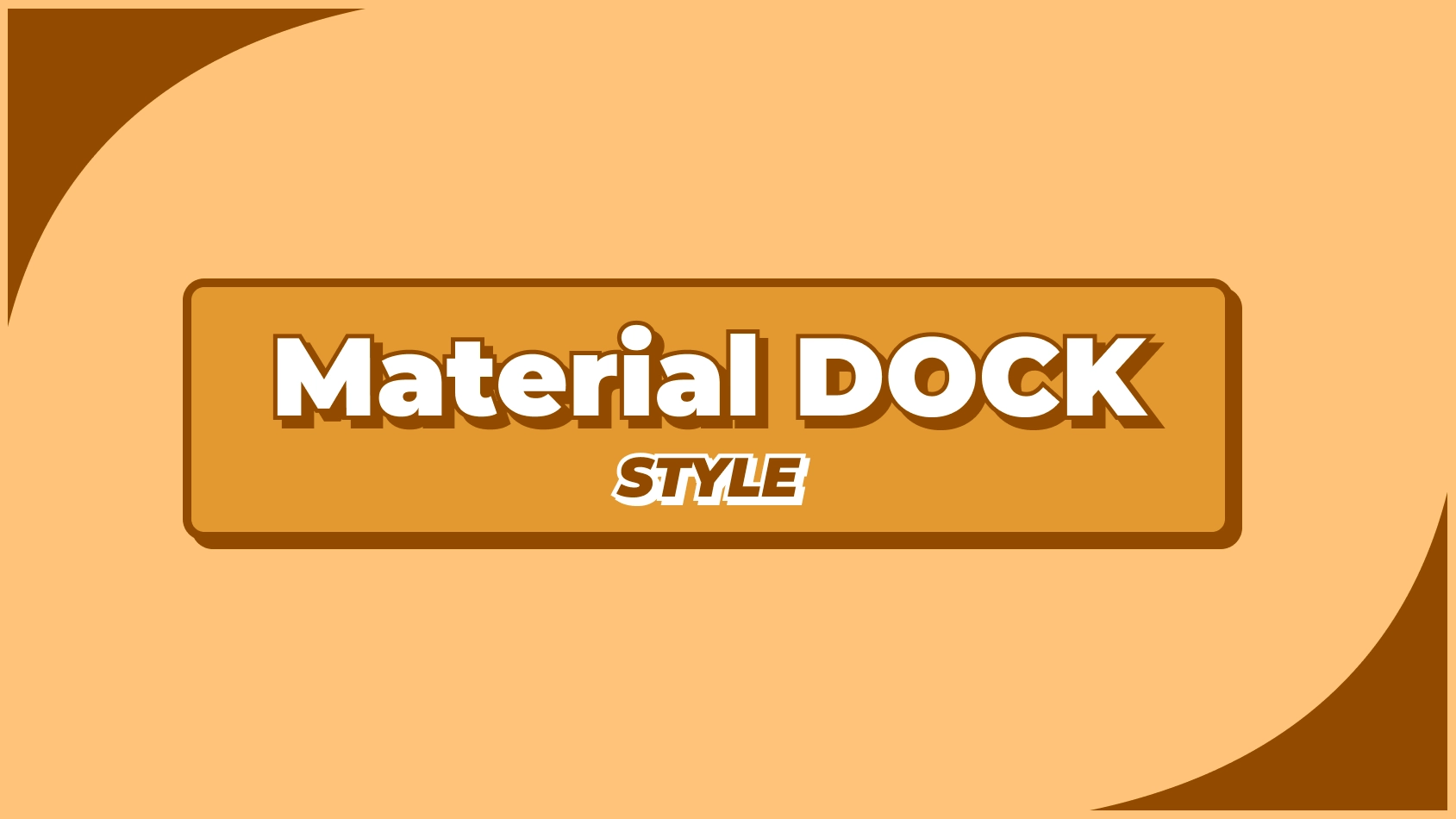 Material-dock-style - Theme screenshot - Seelen UI