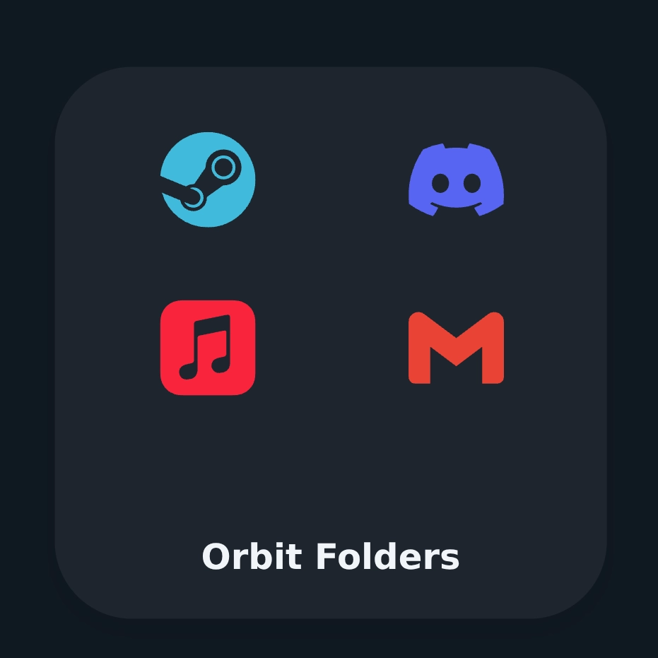 Orbit Folders - Seelen Widget