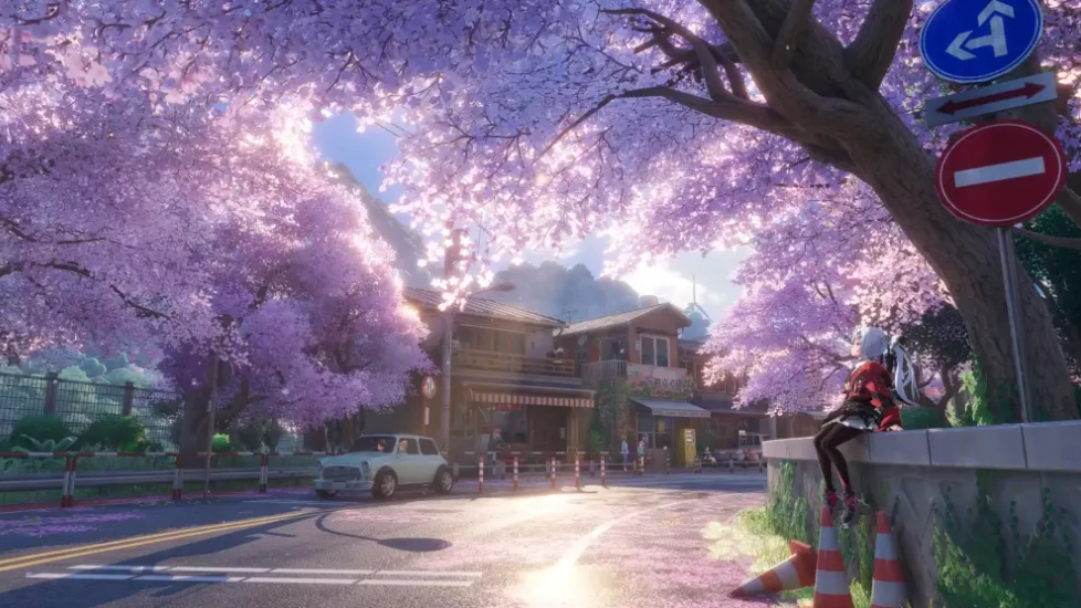 Gentle Afternoon in Bloom - Wallpaper screenshot - Seelen UI