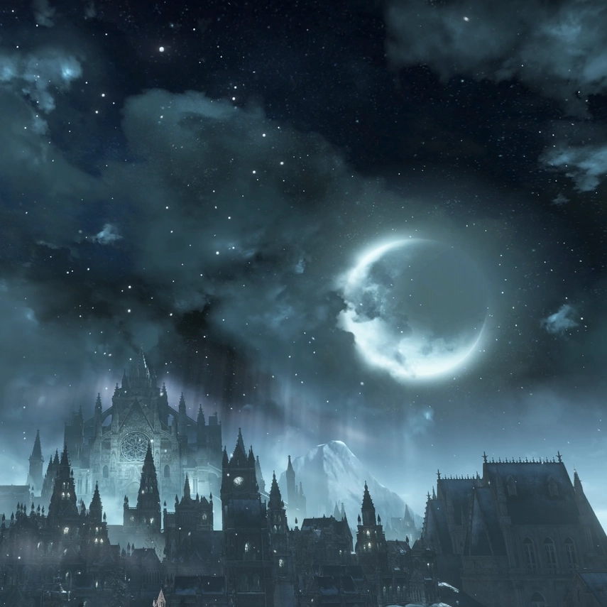 Irithil in the Radiance of Moonlight - Dark Souls III - Seelen የግድግዳ ወረቀት