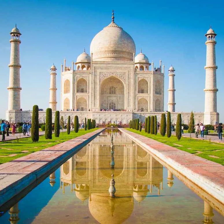 Beauty Of Taj Mahal (Static) - Seelen Behang