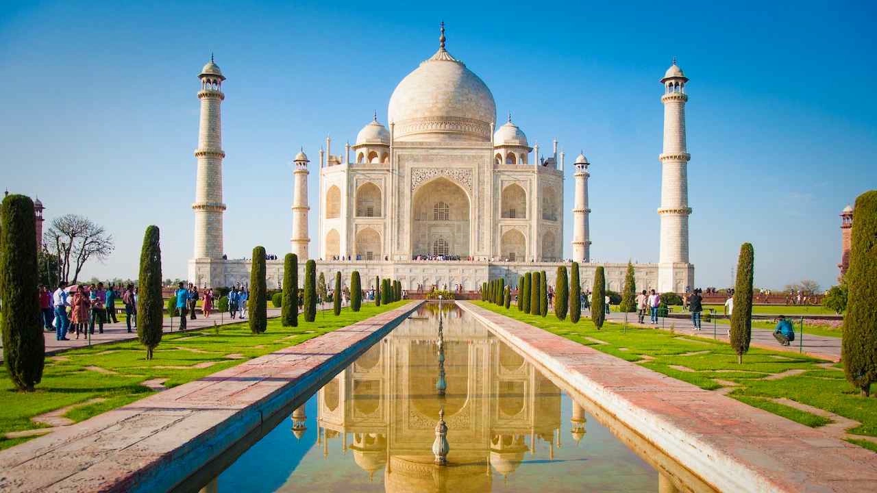 Beauty Of Taj Mahal (Static) - Wallpaper screenshot - Seelen UI