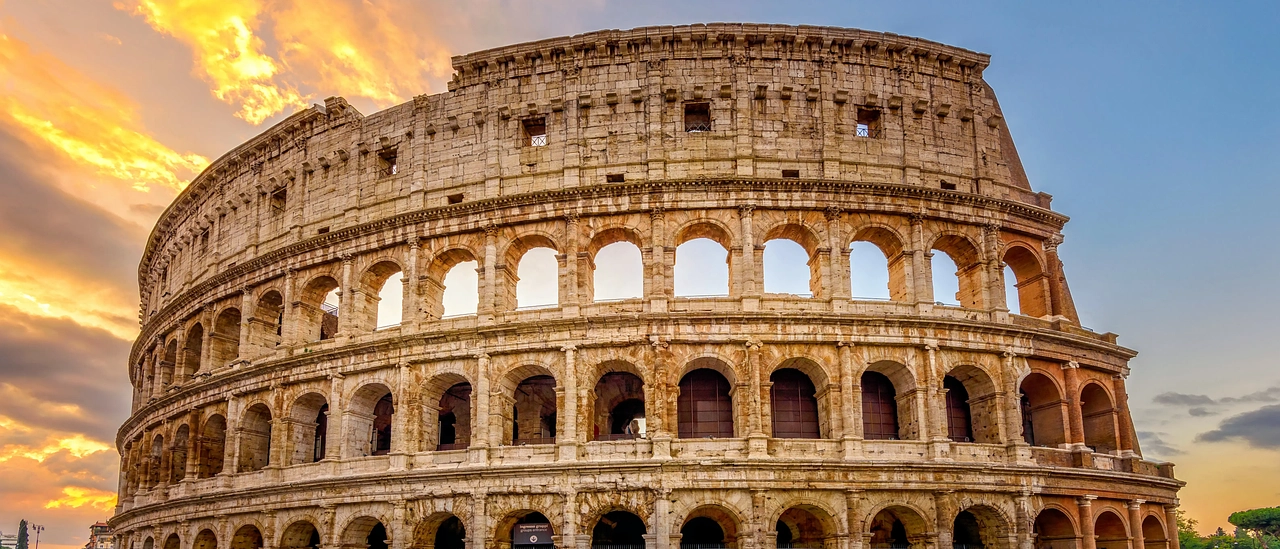 The Roman Colosseum (Static) banner