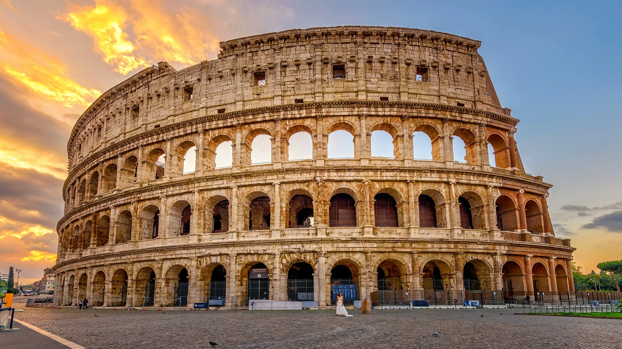 The Roman Colosseum (Static) - Wallpaper screenshot - Seelen UI