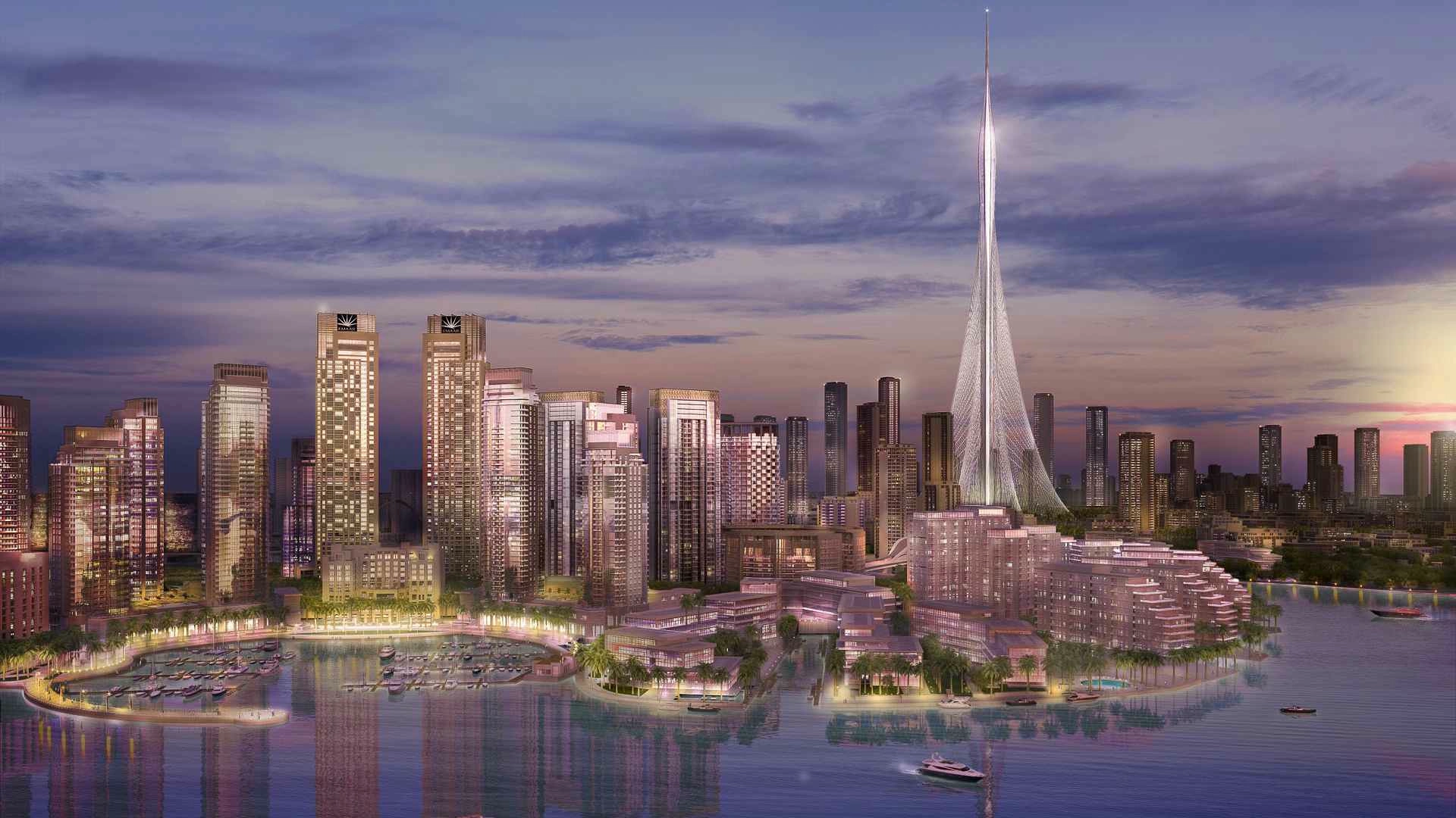 Dubai Creek Harbour - Wallpaper screenshot - Seelen UI