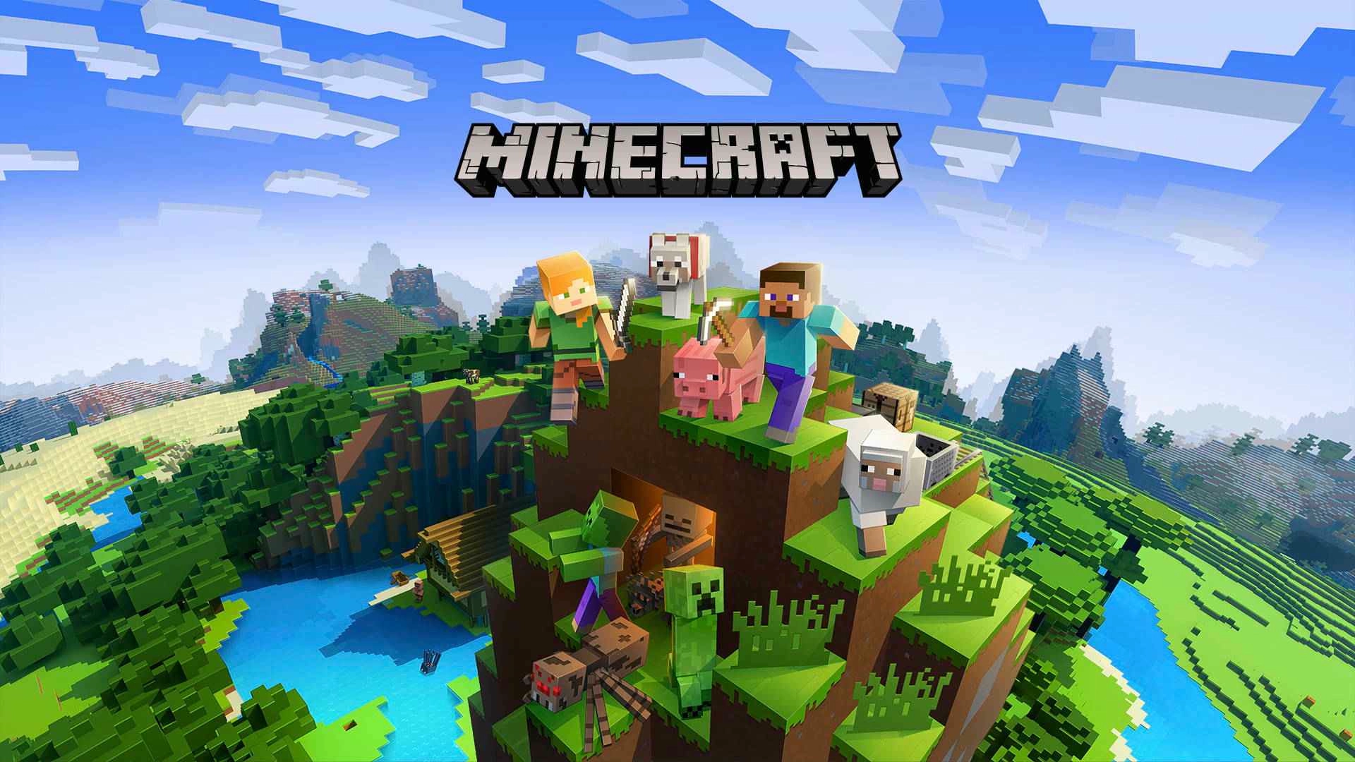 Minecraft OverWorld (Static) - Wallpaper screenshot - Seelen UI