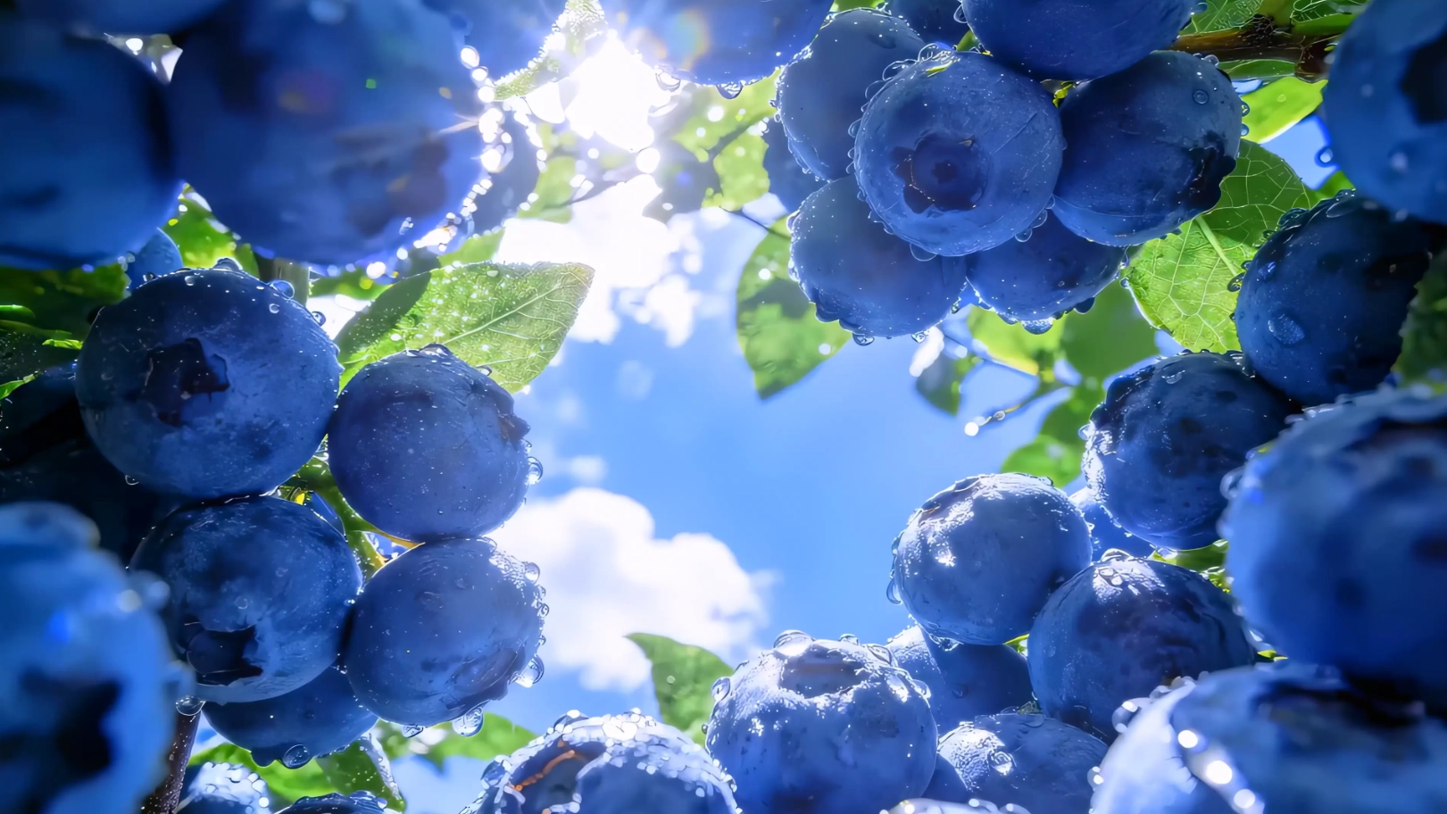 Summer Blueberries (Live) - Wallpaper screenshot - Seelen UI