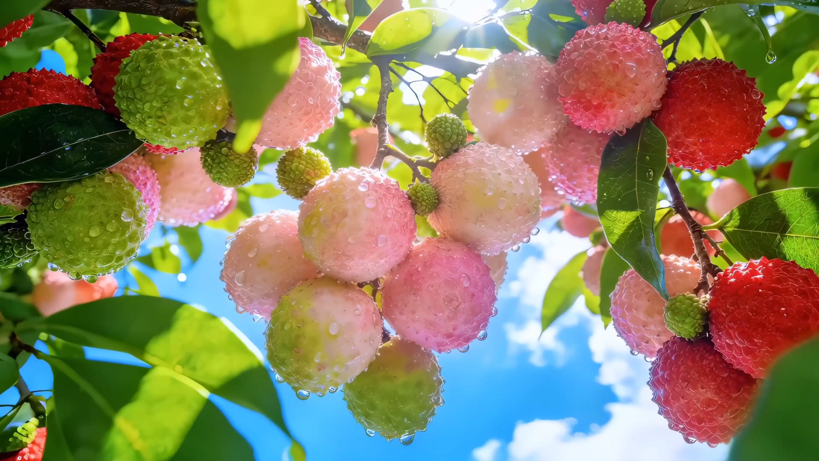 Summer Lychee (Live) - Wallpaper screenshot - Seelen UI