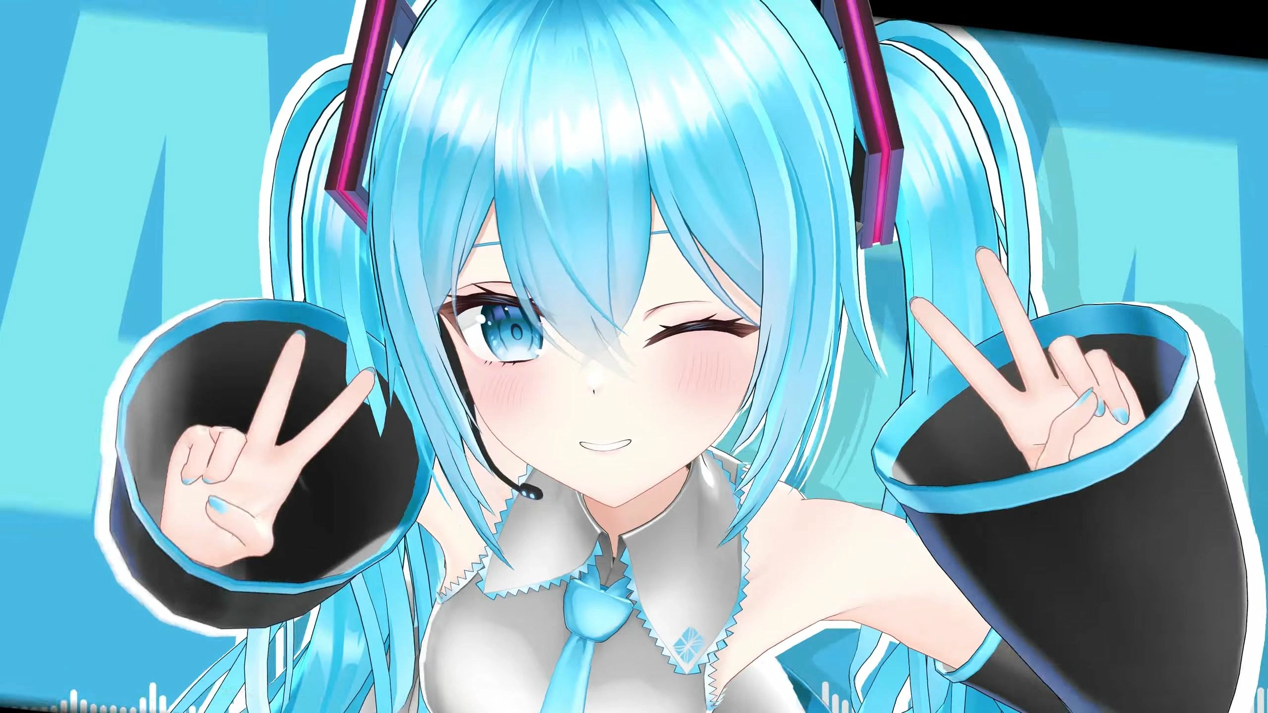 Hatsune Miku Montagem Shirt Blue (Live) banner