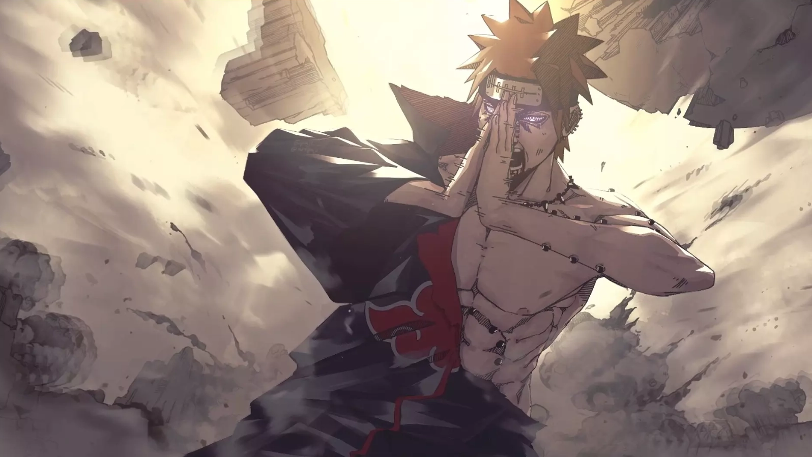 Chibaku Tensei Naruto Shippuden (Live) - Wallpaper screenshot - Seelen UI