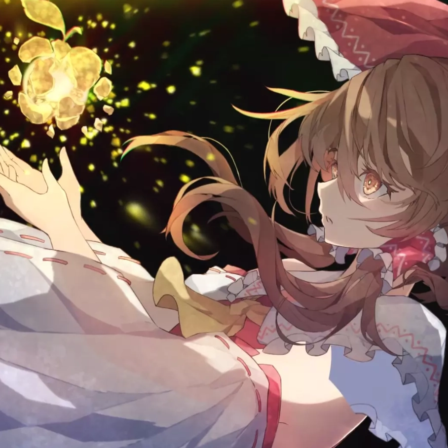 Touhou Project Hakurei Reimu Gold Apple (Live) - Seelen Tapete