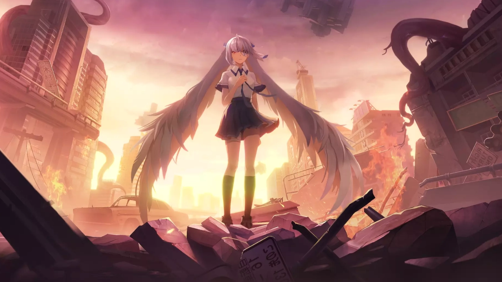 The future after the apocalypse (Live) - Wallpaper screenshot - Seelen UI