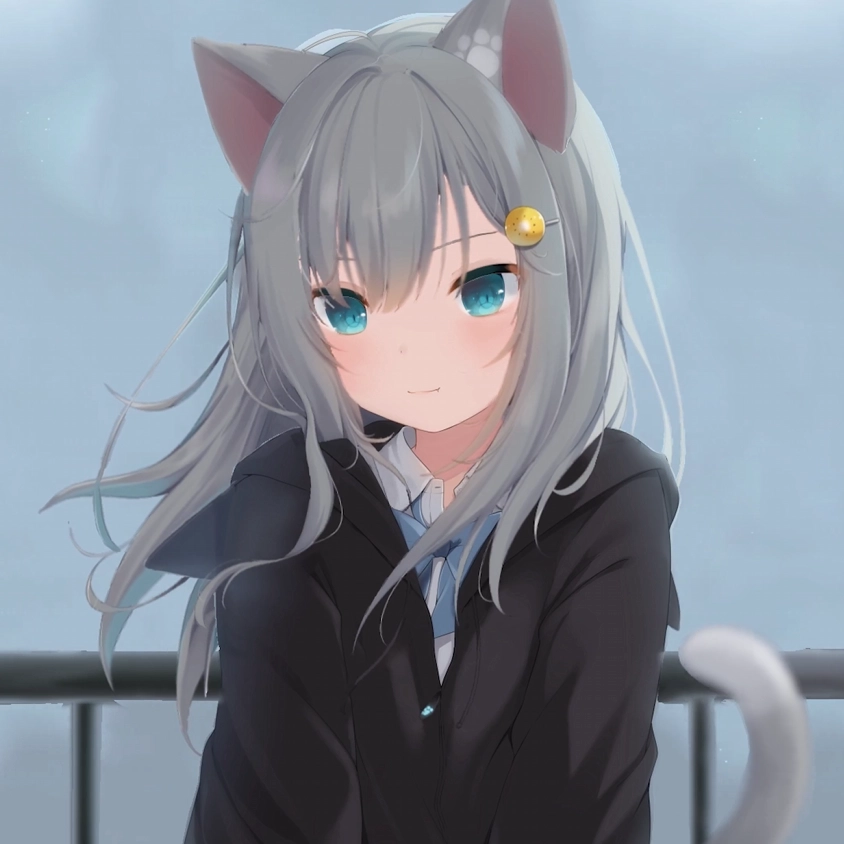 Neko Cat Feather Shizuku (Live) - Seelen ورق حائط