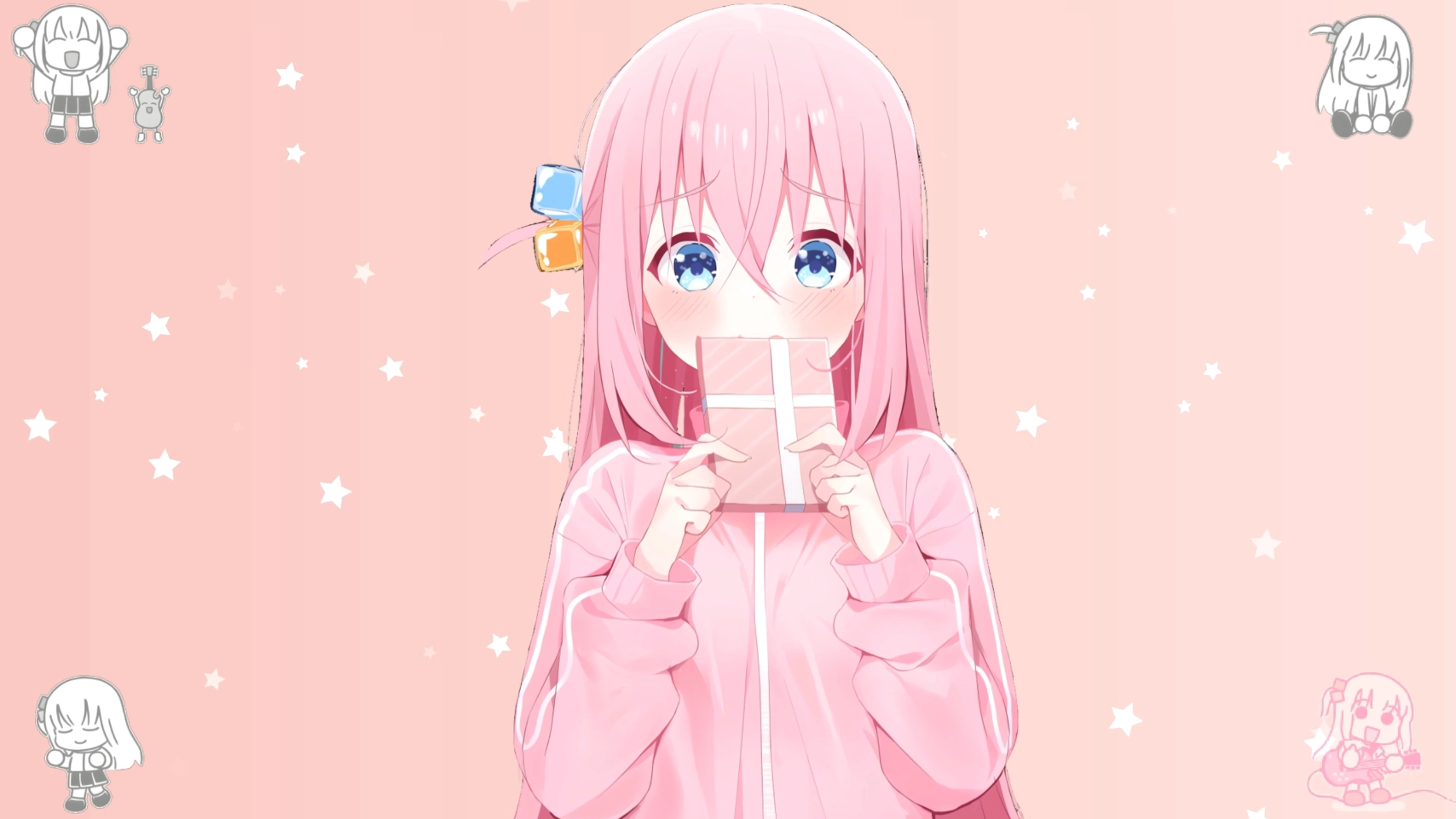 A gift for you Bocchi the Rock (Live) - Wallpaper screenshot - Seelen UI