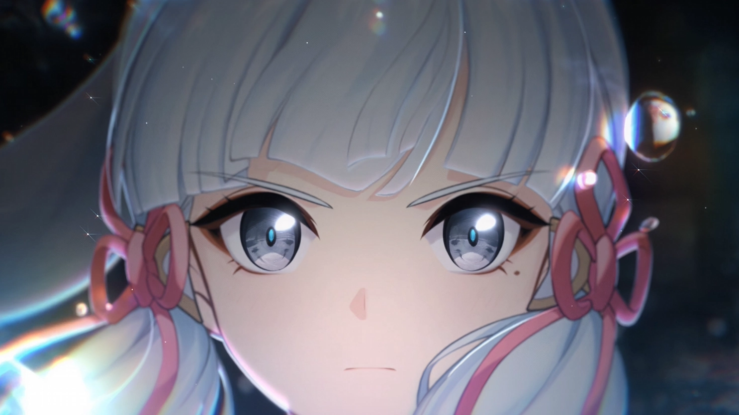 Kamisato Ayaka Rerun Trailer-> Tsubaki in Thawing (Live) - Wallpaper screenshot - Seelen UI