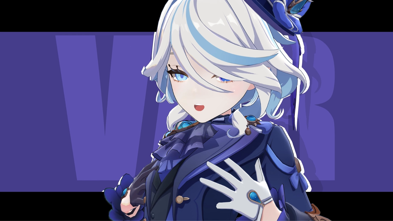 Furina Chop Chop Var (Live) - Wallpaper screenshot - Seelen UI