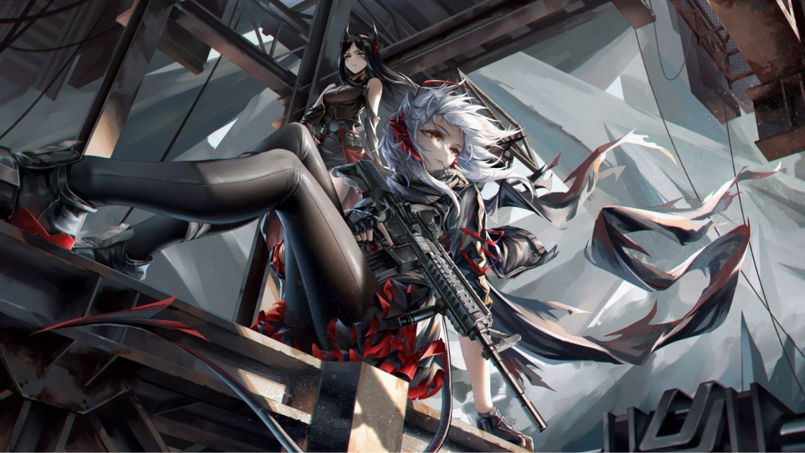 Tomorrows Ark-Sakaz Mercenary [Wide] (Live) - Wallpaper screenshot - Seelen UI