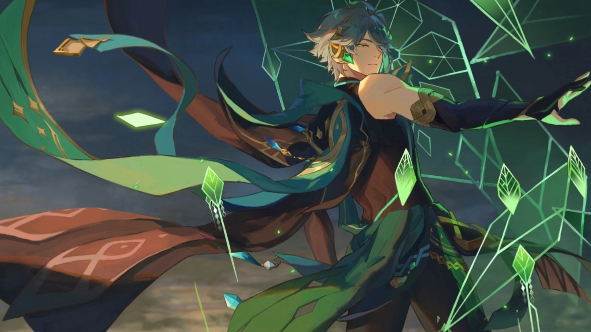 Alhaitam {Genshin Impact} (Live) - Wallpaper screenshot - Seelen UI