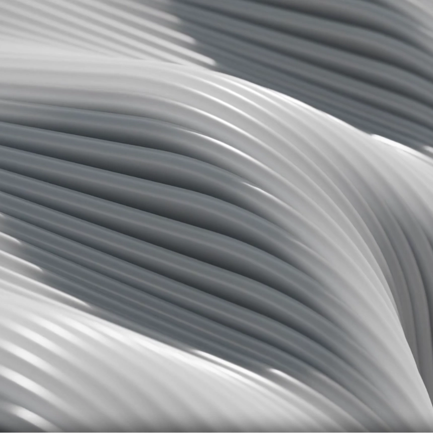 A fluid white abstract ripple animation (Live) - Seelen Tapeet