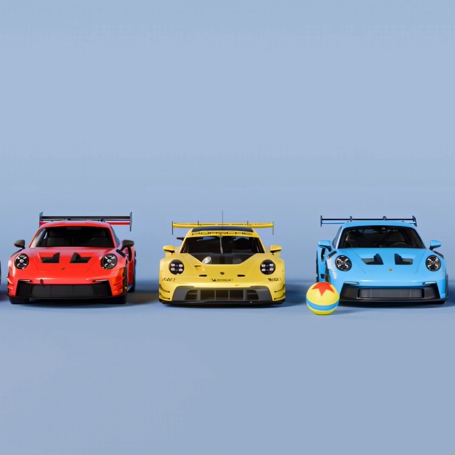 Pixar x Porsche (Live) - Seelen ਵਾਲਪੇਪਰ