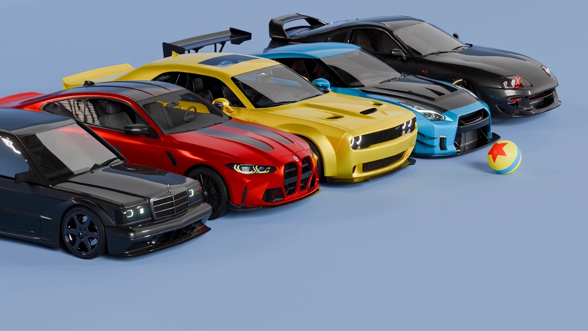 Pixar x Cars (Live) - Wallpaper screenshot - Seelen UI