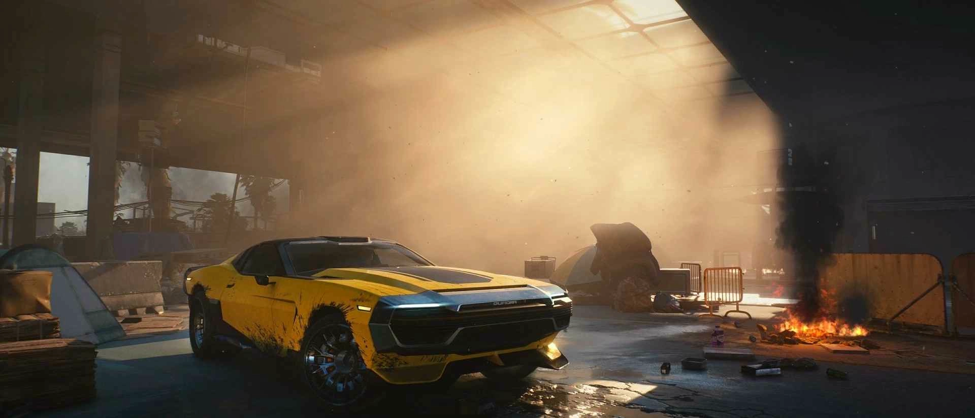 Cyberpunk 2077 Yellow Car (Live) banner