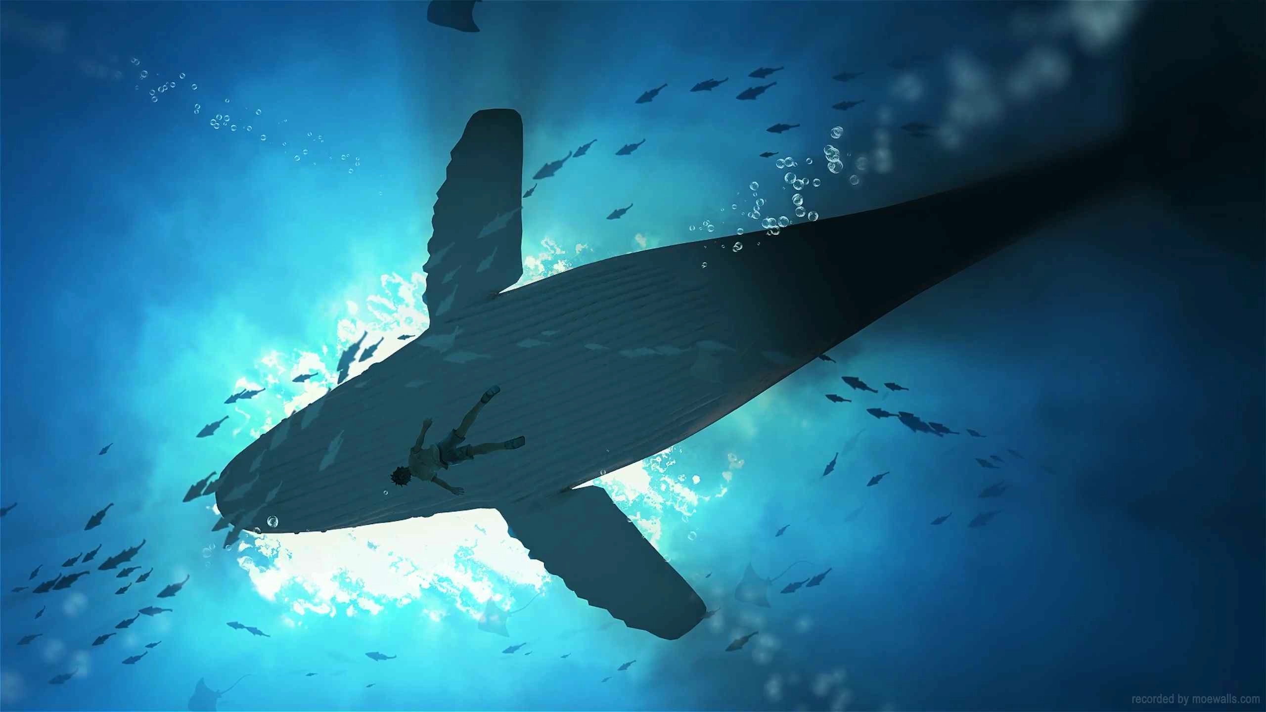 Blue Depths (Live) - Wallpaper screenshot - Seelen UI