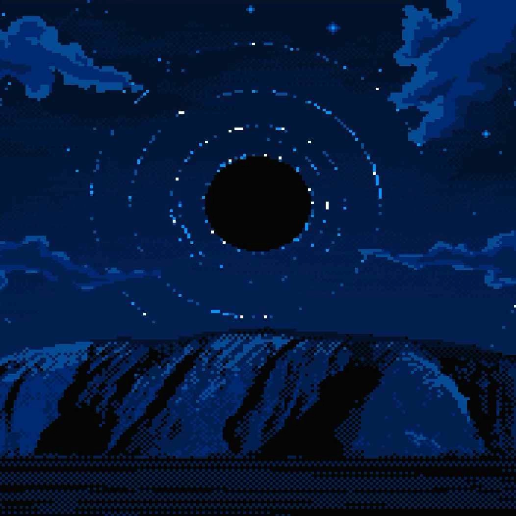 Pixel Eclipse (Live) - Seelen Wallpaper