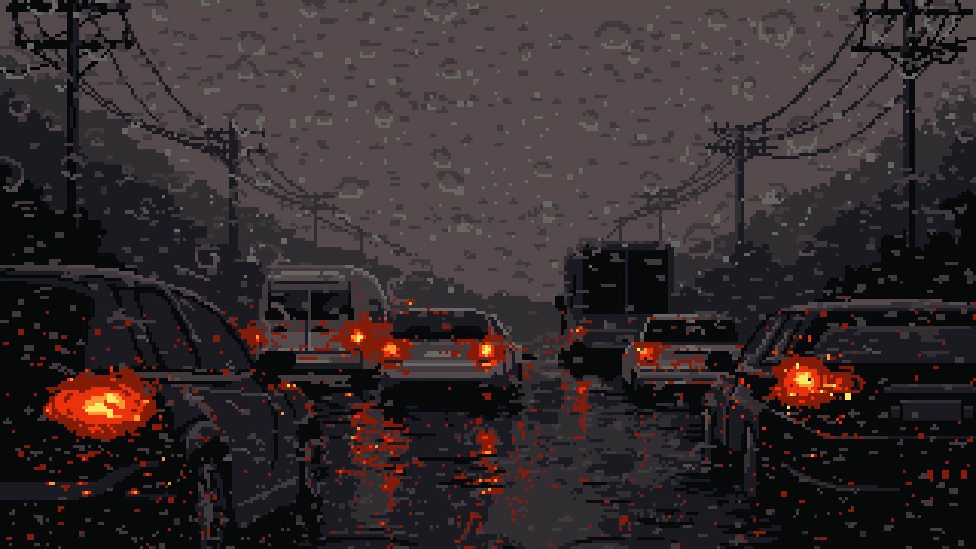 Rainy City Pixel (Live) banner