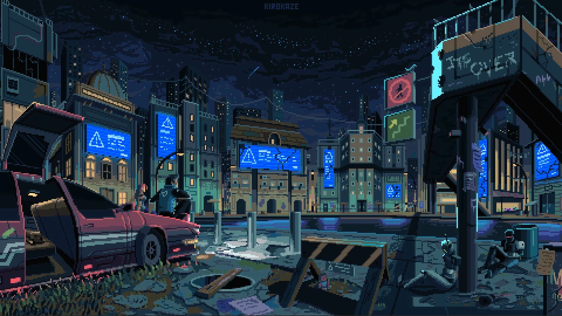 Pixel Cyberpunk Night (Live) banner