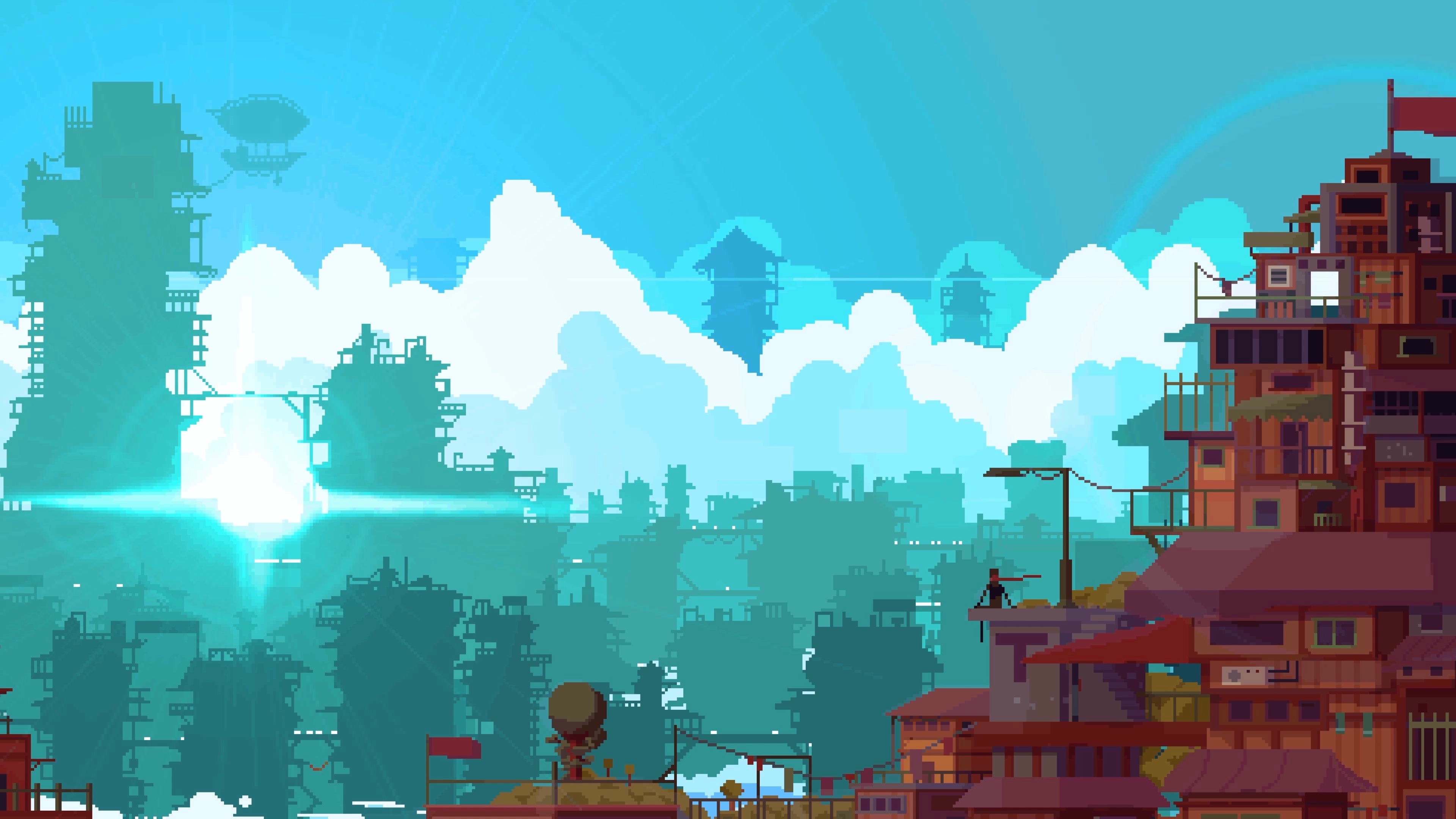 Pixel Sky City (Live) banner