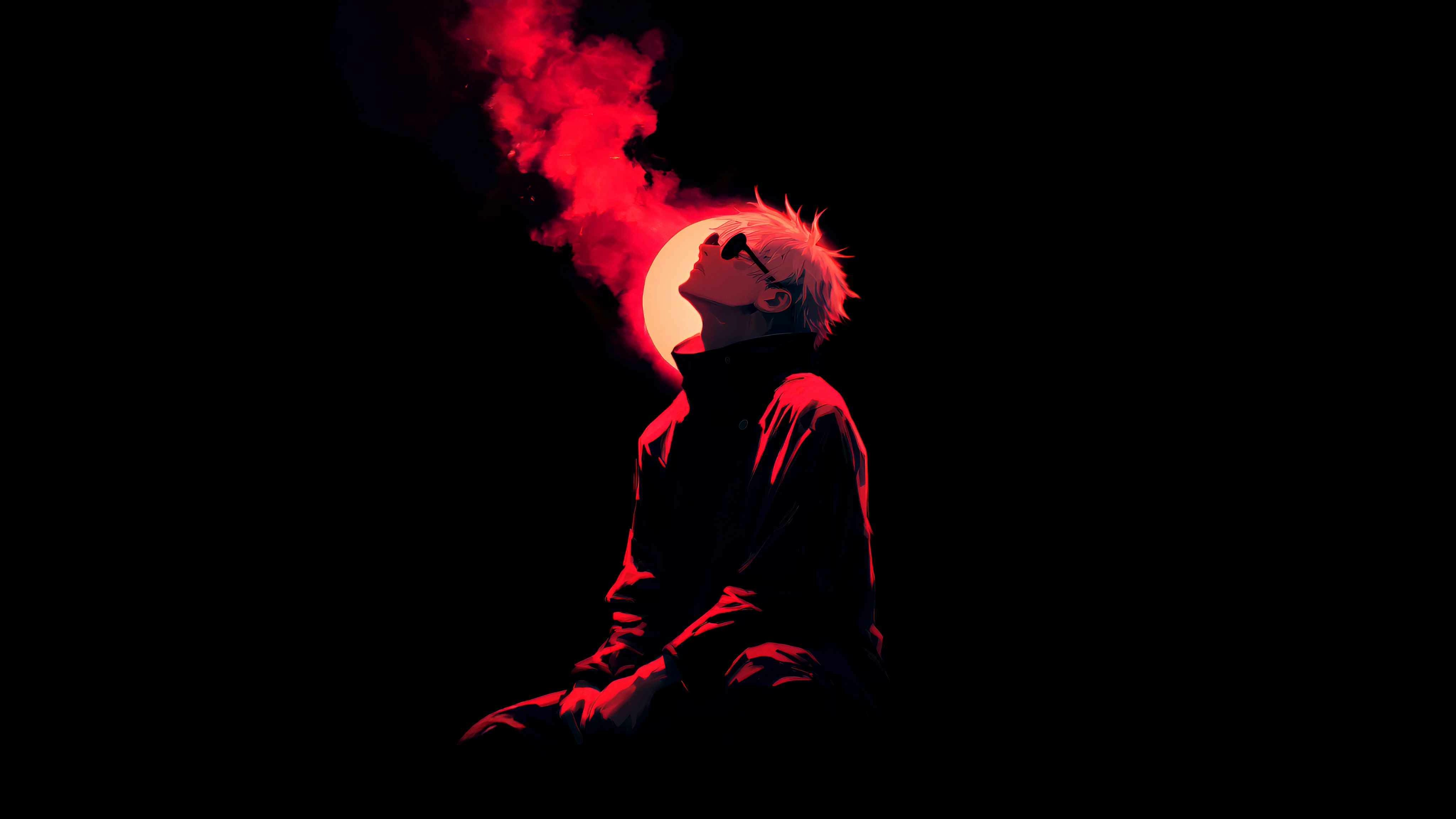 Crimson Silence Anime (Live) - Wallpaper screenshot - Seelen UI