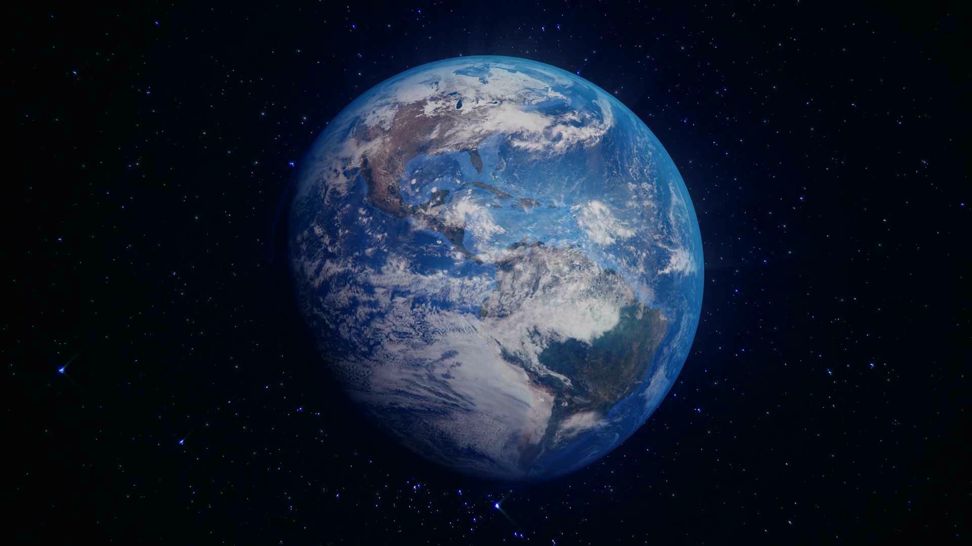 Blue Earth (Live) - Wallpaper screenshot - Seelen UI