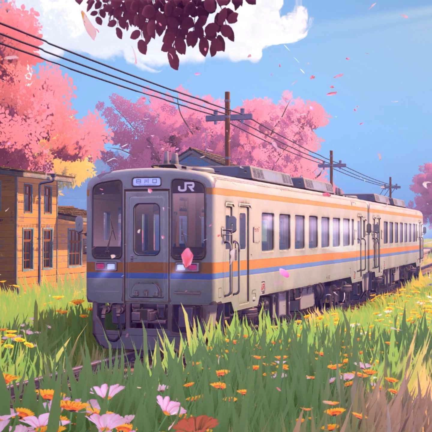 Cherry Blossom Train (Live) - Seelen Tapete