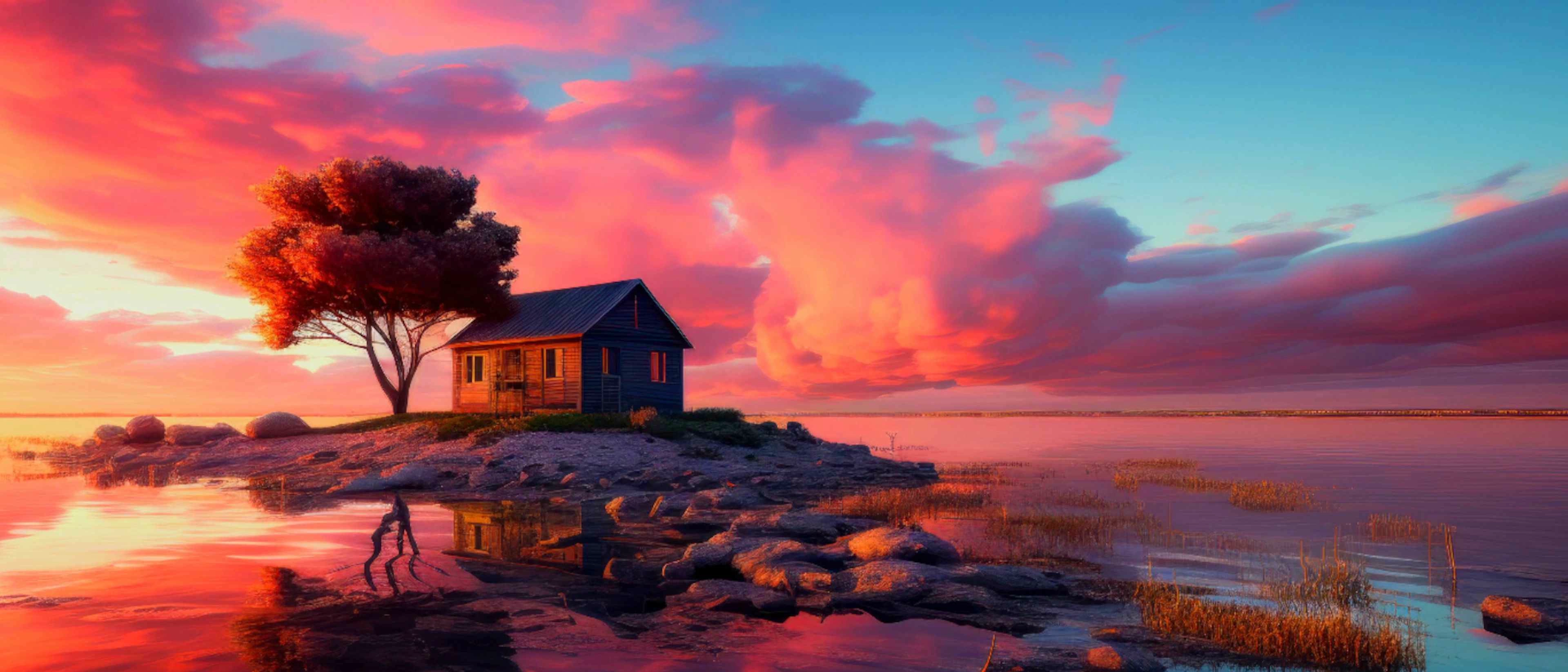 Island Sunset Cabin (Live) banner
