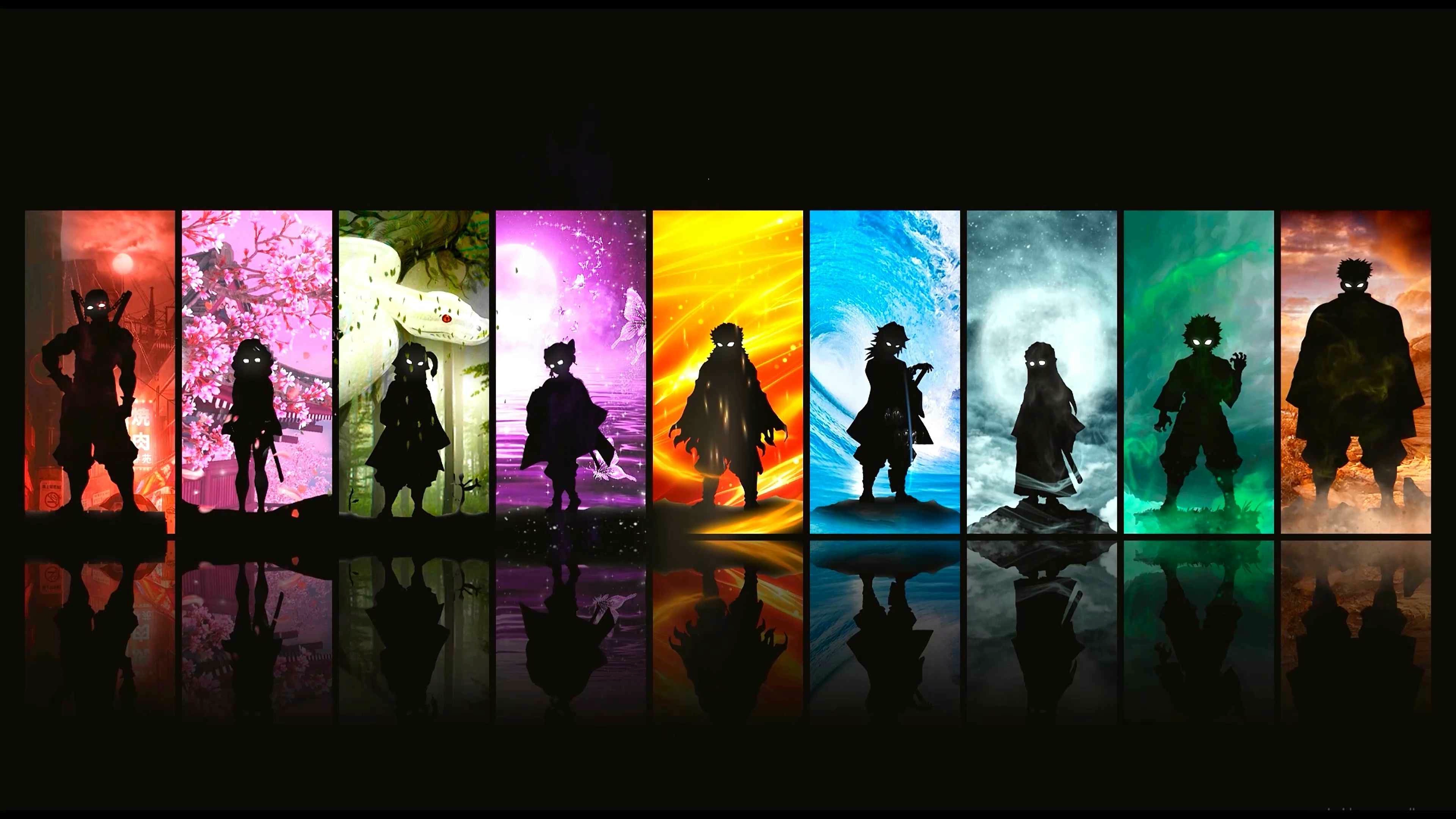 HASHIRA'S (Live) - Wallpaper screenshot - Seelen UI