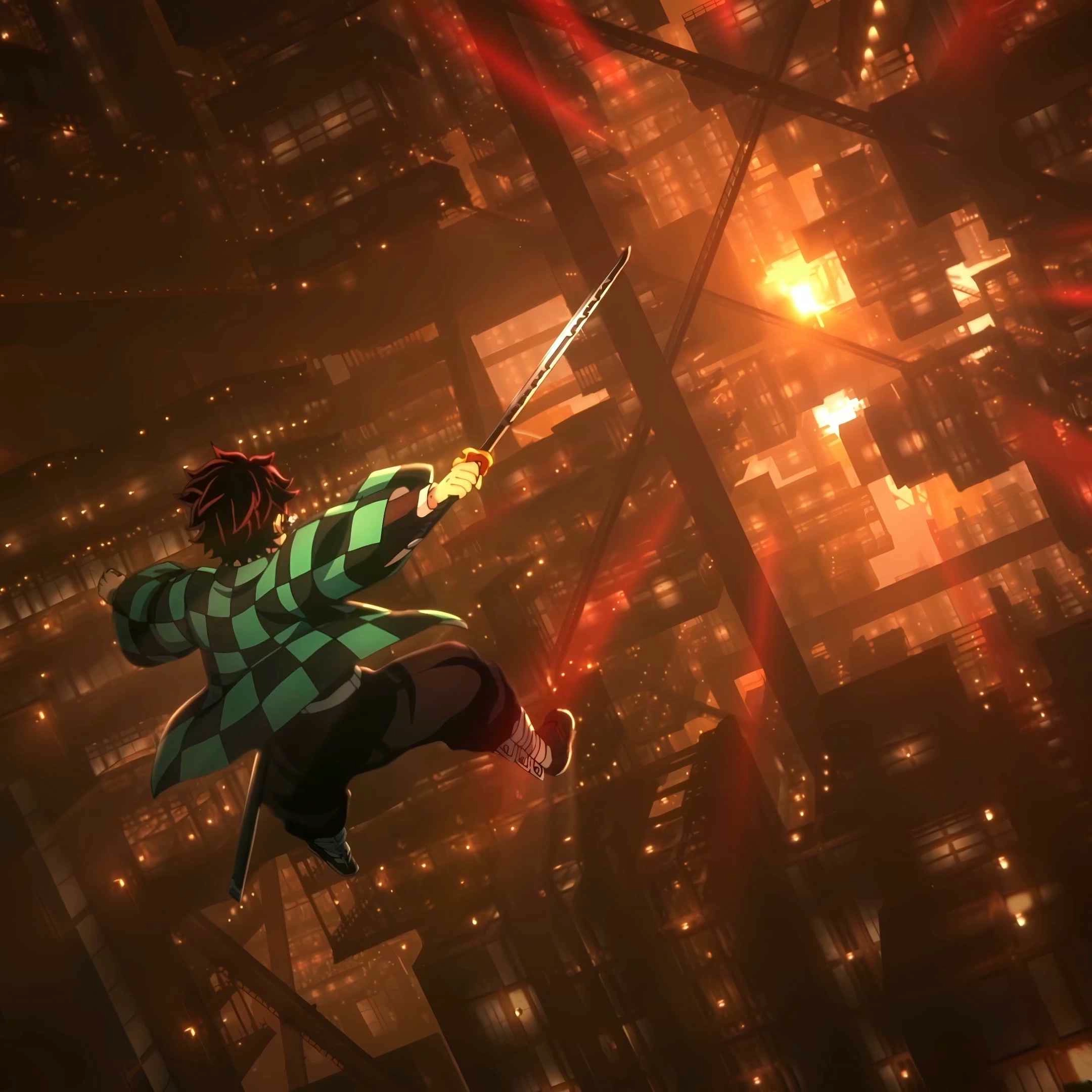 Demon slayer infinity castle (Live) - Seelen Wallpaper