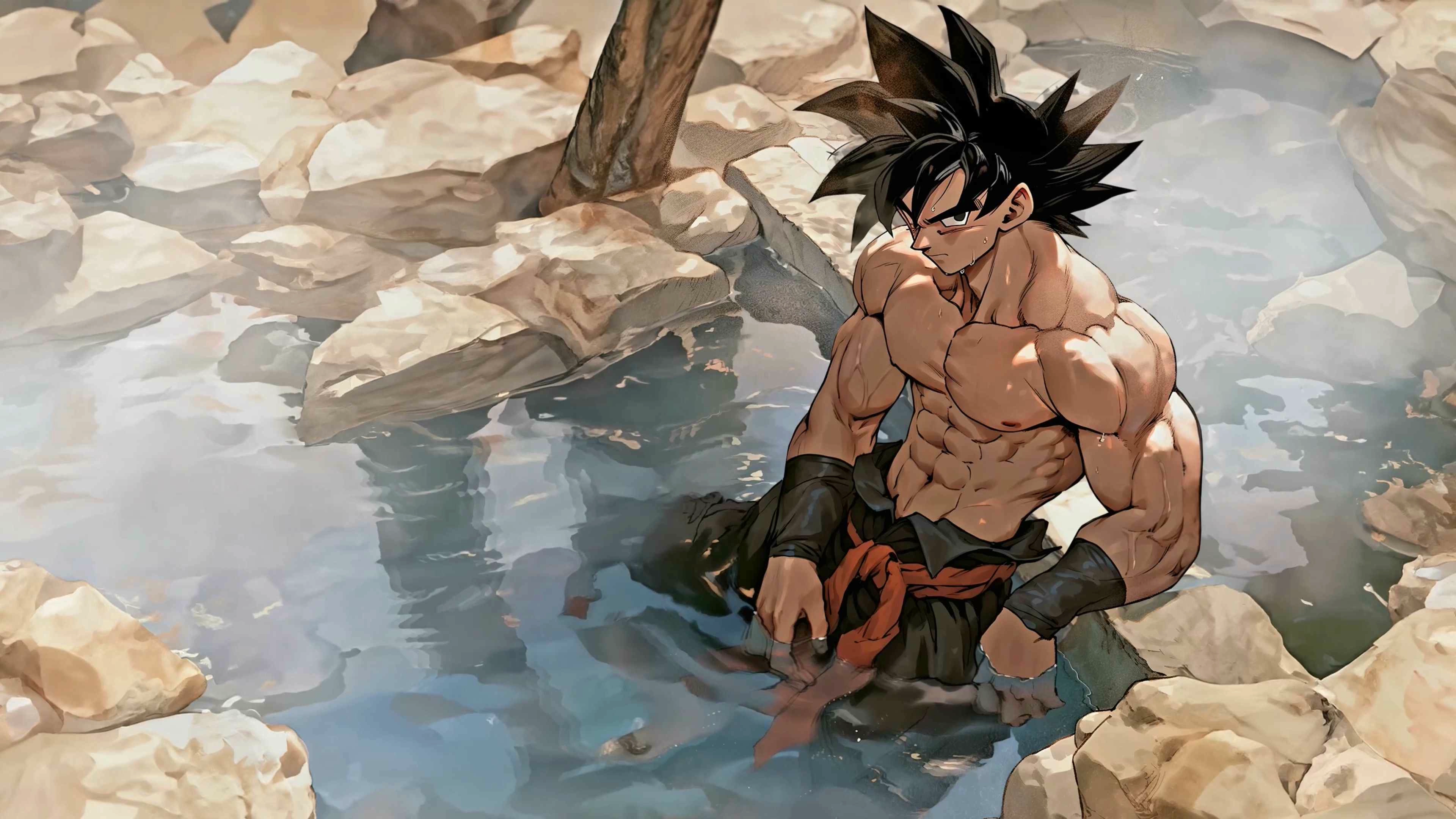 Dragon Ball Nature Spring (Live) - Wallpaper screenshot - Seelen UI